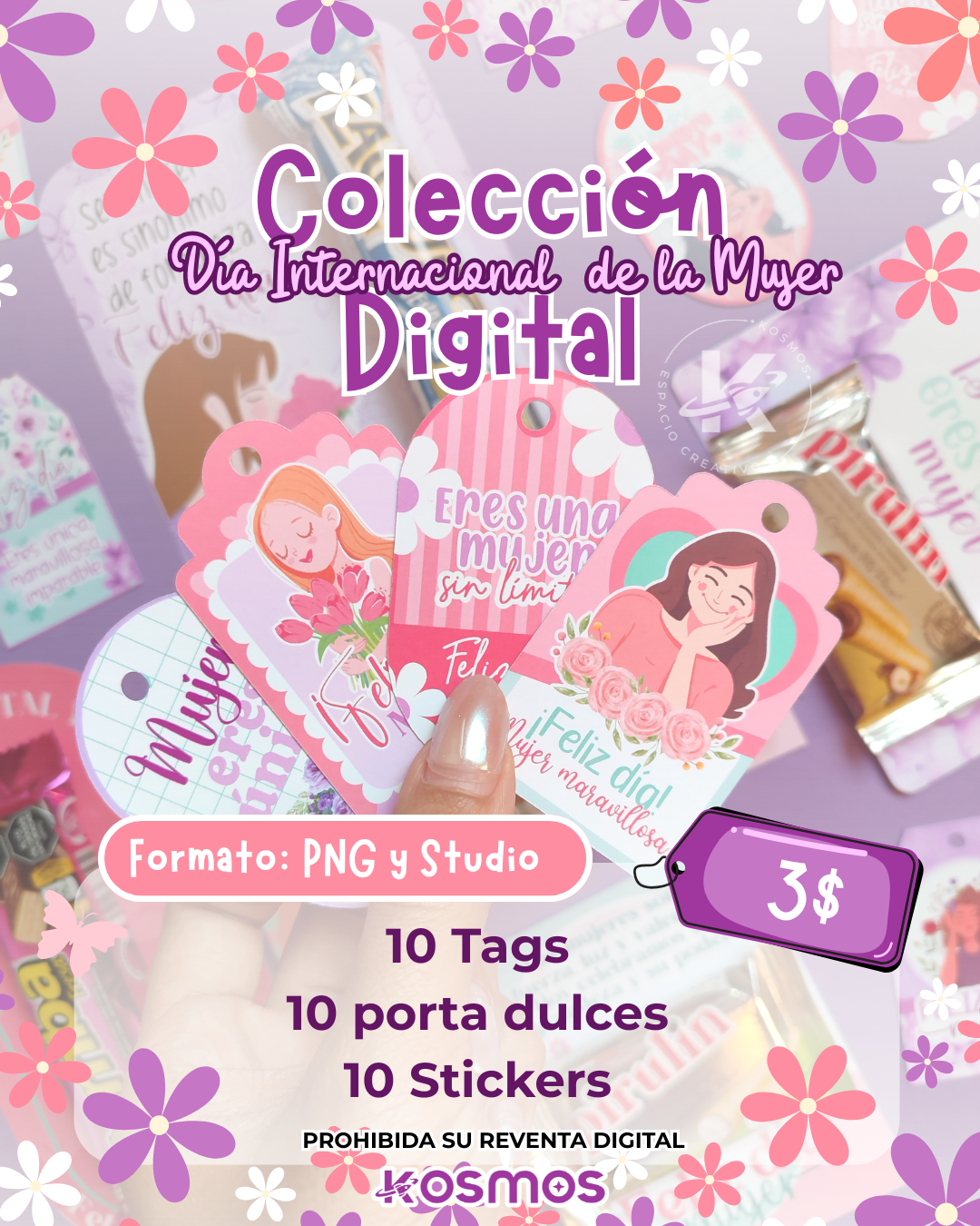 Colección Digital - Día de la Mujer (Archivos imprimibles)