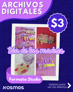 CAKE TOPPERS - DÍA DE LAS MADRES (PRIMERA EDICIÓN)