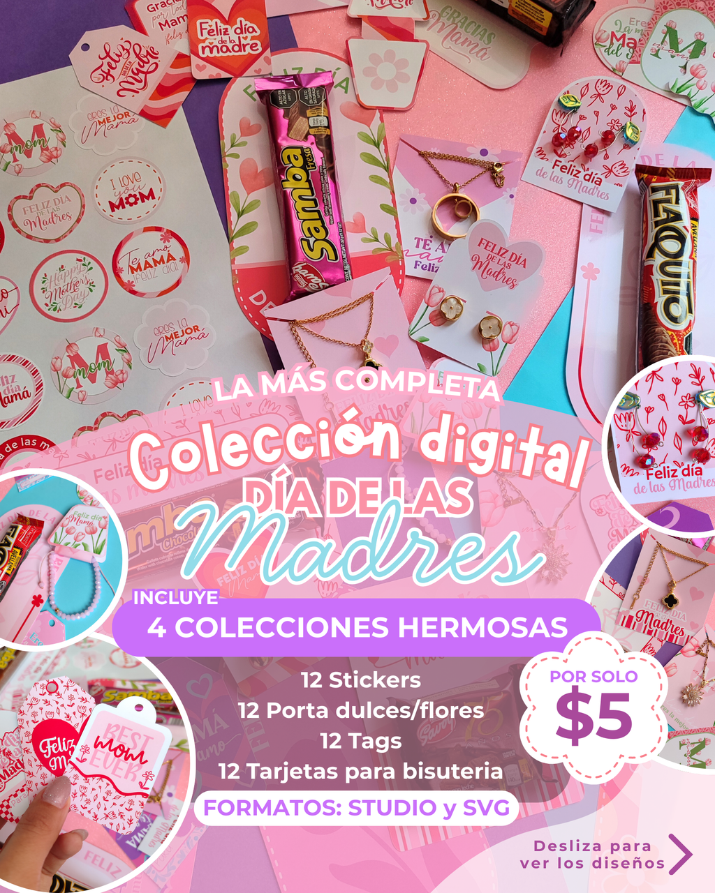 Colección de Imprimibles Día de las Madres