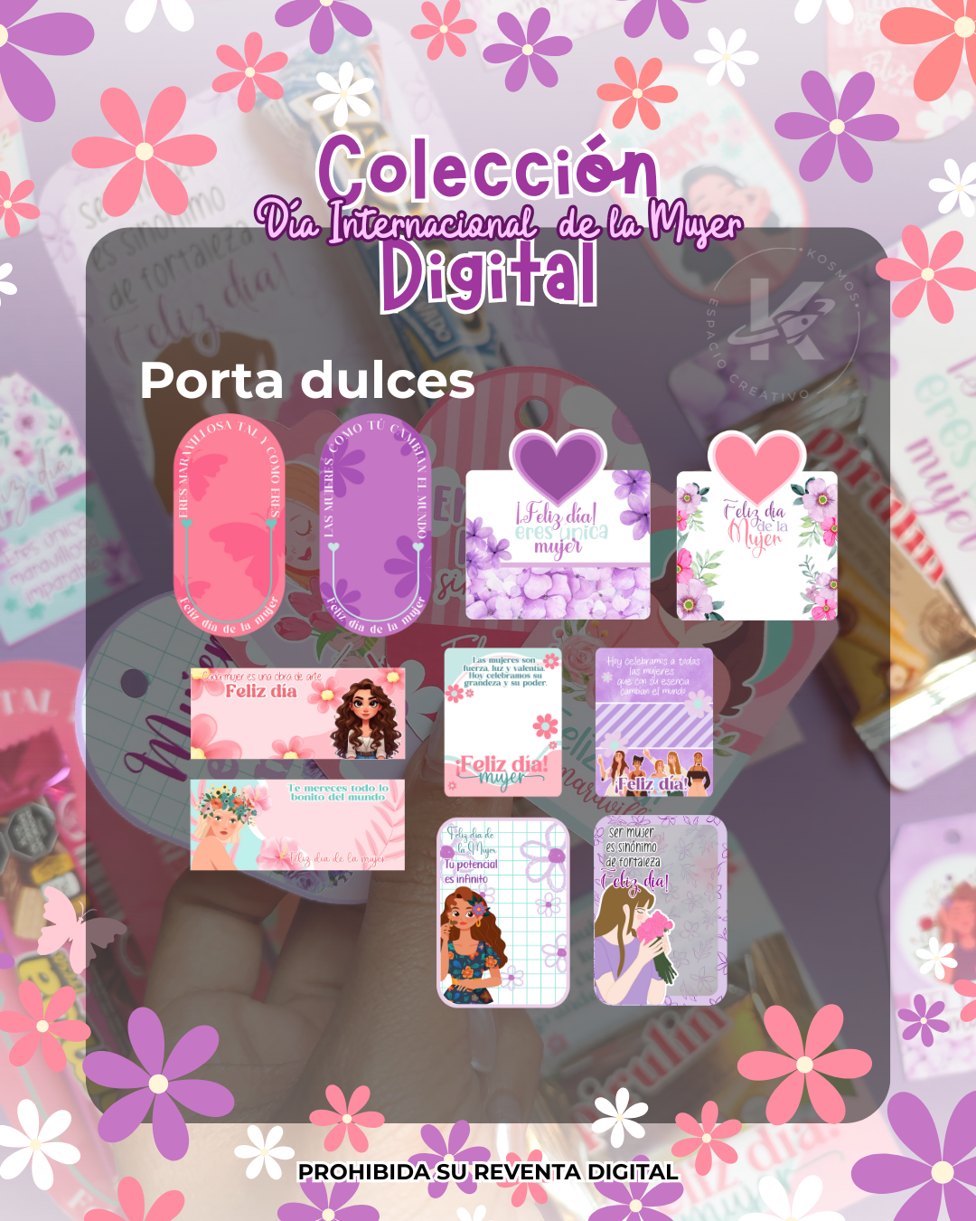 Colección Digital - Día de la Mujer (Archivos imprimibles)