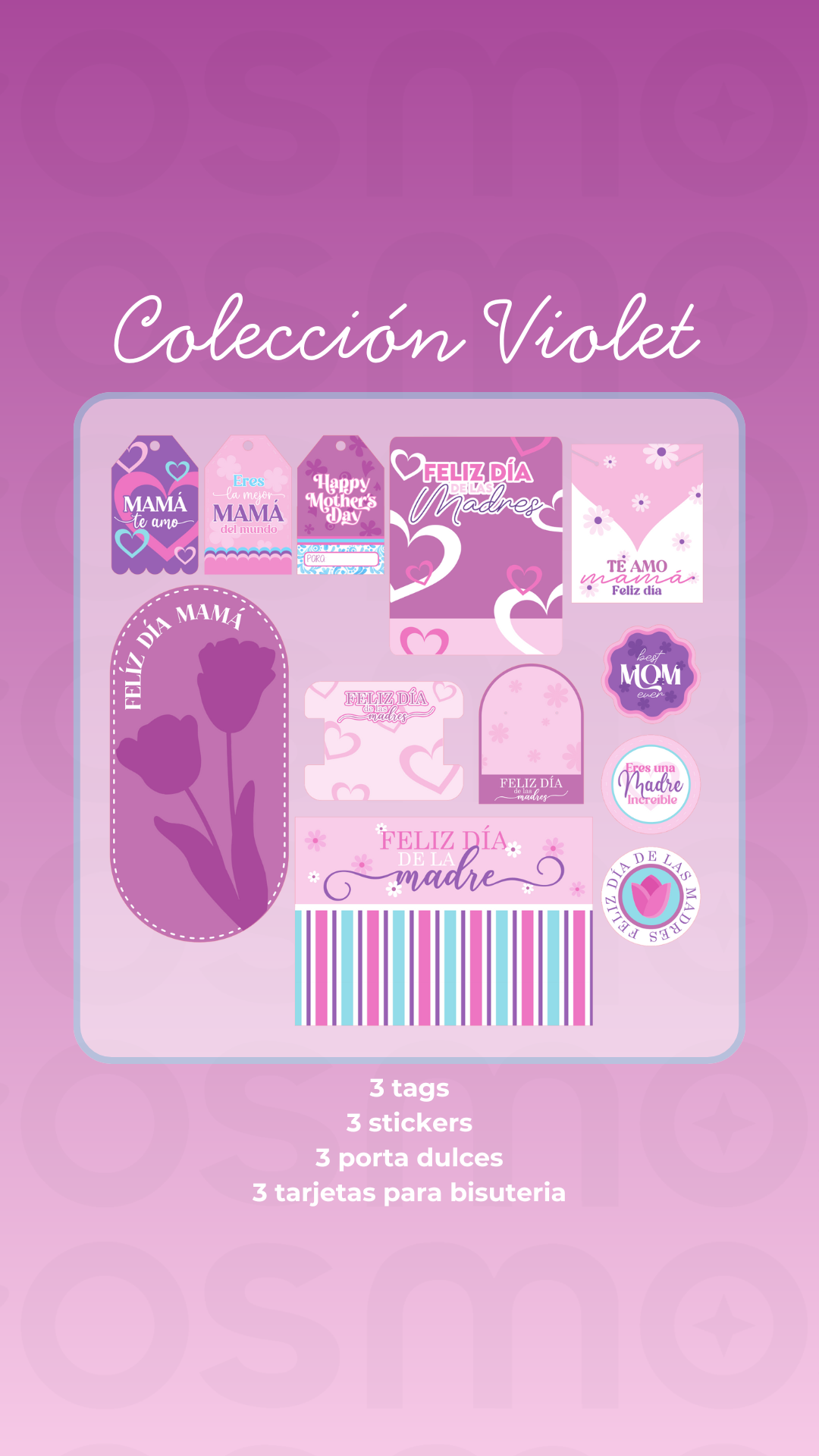 Colección de Imprimibles Día de las Madres