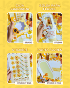 COLECCIÓN DIGITAL - FLORES AMARILLAS