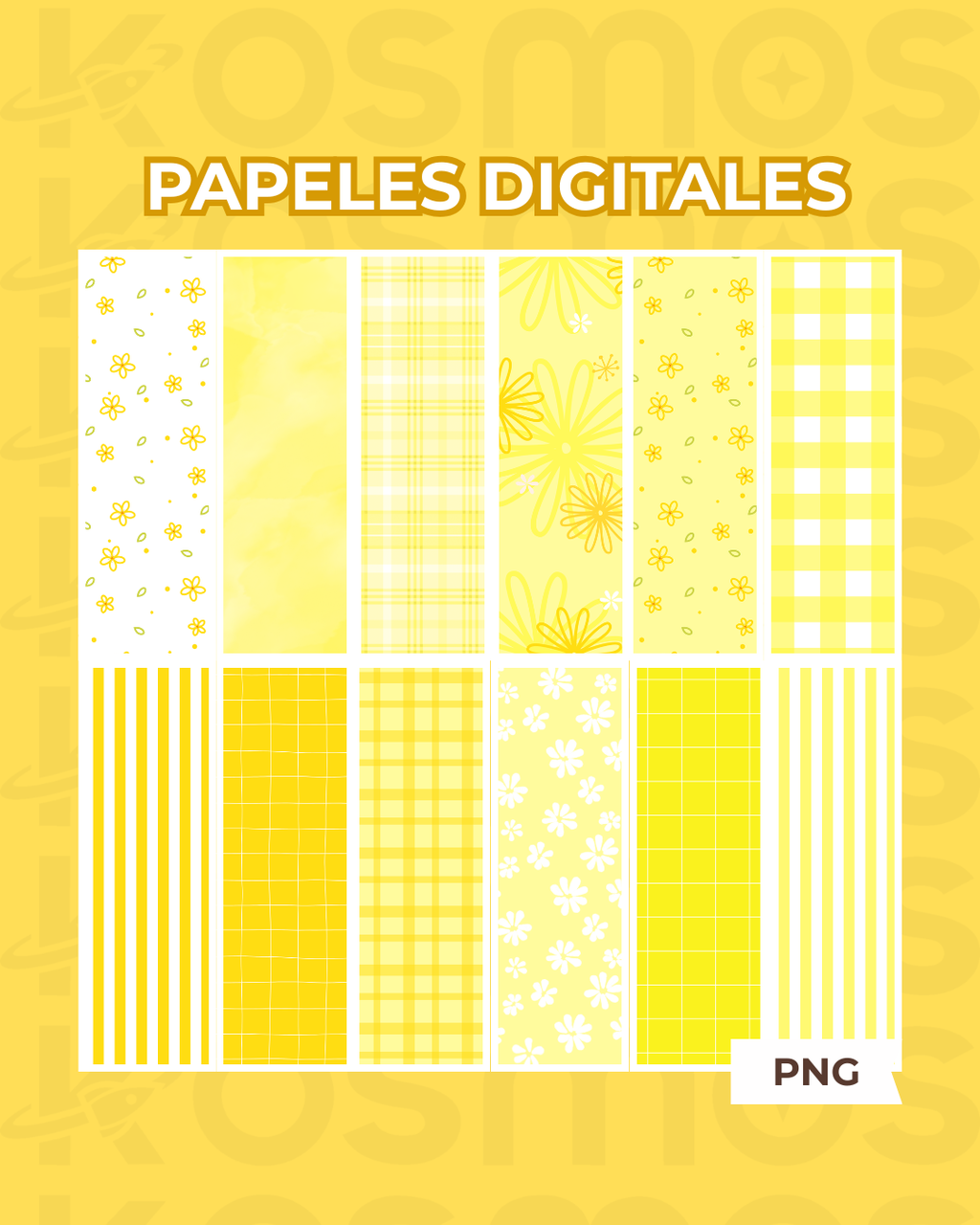COLECCIÓN DIGITAL - FLORES AMARILLAS