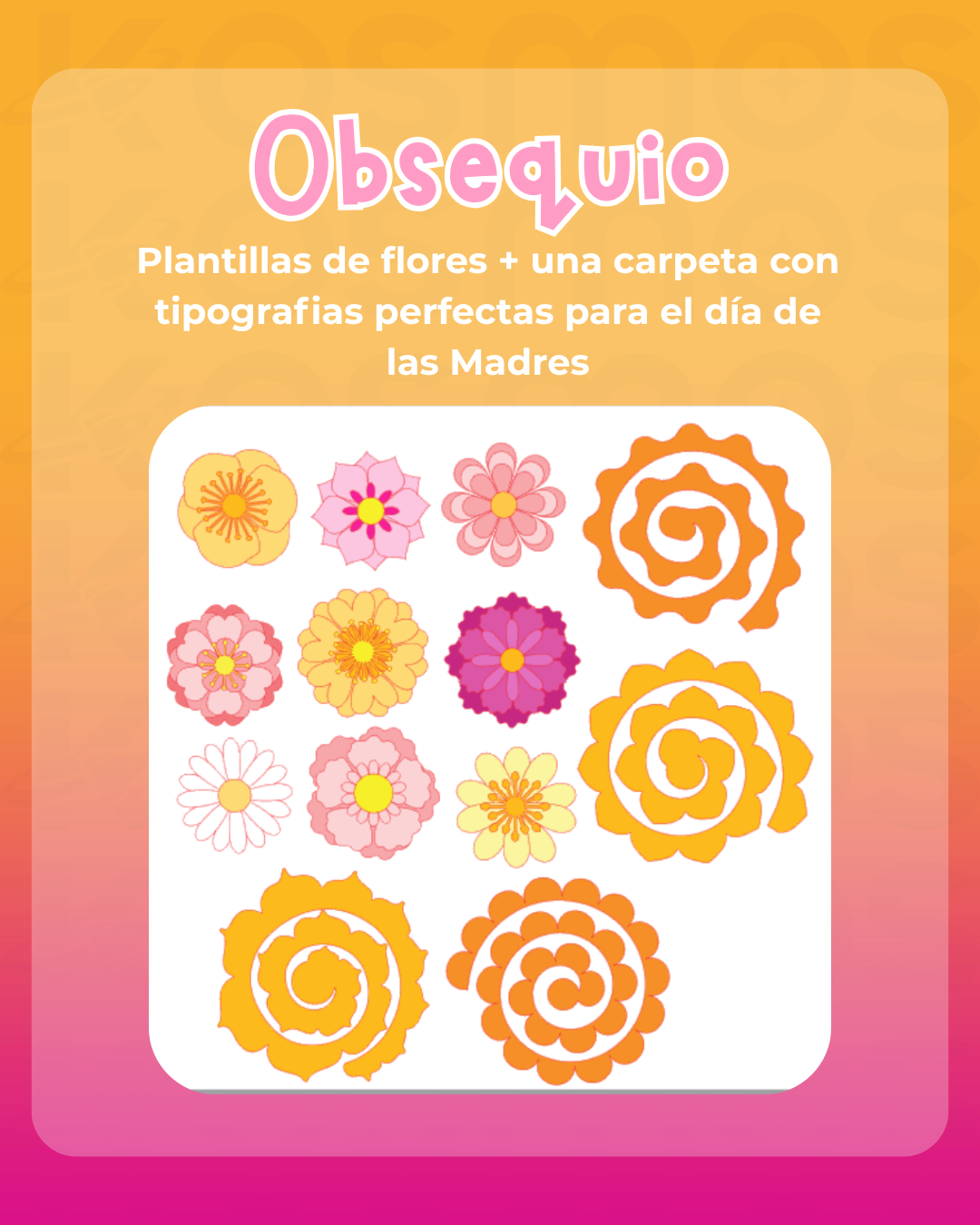 COLECCIÓN DIGITAL - AMOR DE MADRE (CAKE TOPPERS)