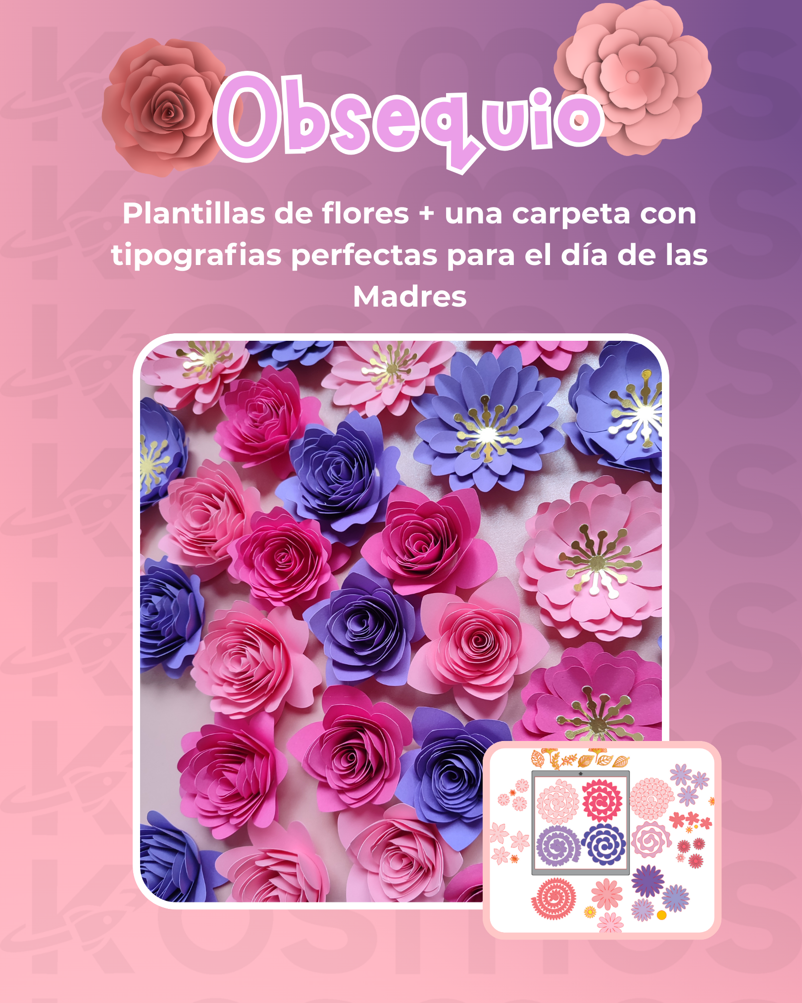 COLECCIÓN CAKE TOPPERS DÍA DE LAS MADRES - 2DA EDICIÓN