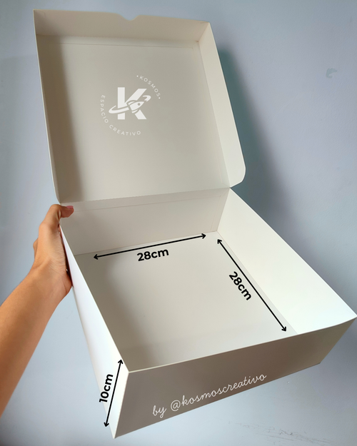 CAJA CUADRADA DE 28x28cm