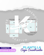 CAJA CUADRADA DE 28x28cm