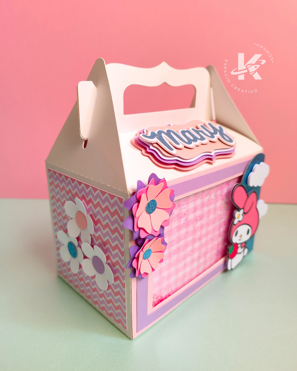 CAJA COTILLÓN (LUNCH BOX) - MY MELODY - STUDIO Y SVG