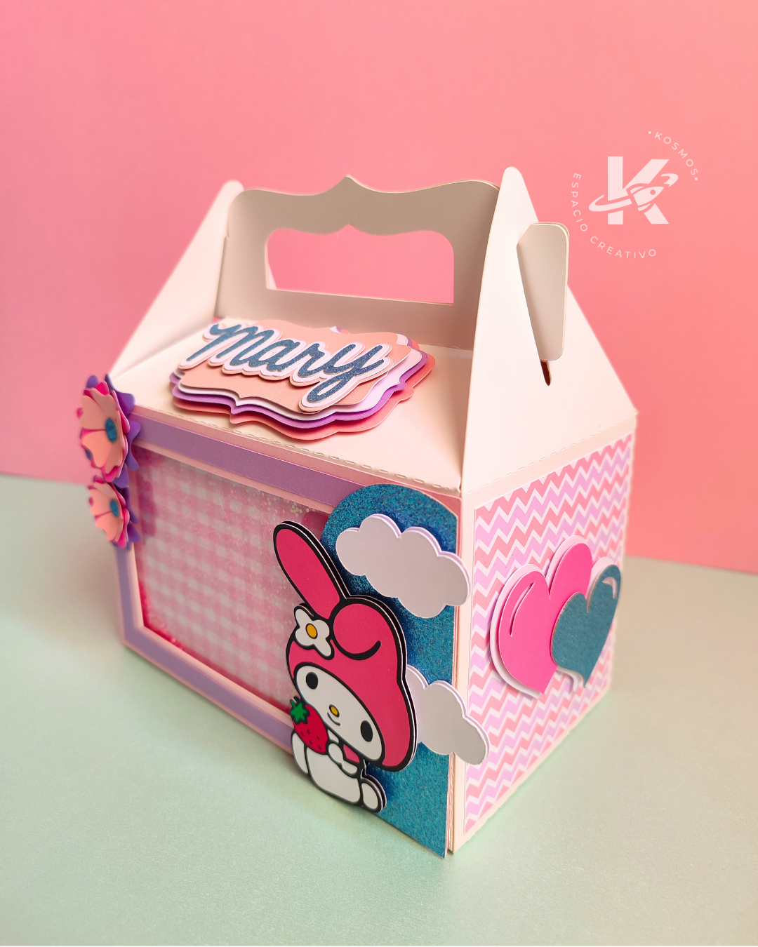 CAJA COTILLÓN (LUNCH BOX) - MY MELODY - STUDIO Y SVG
