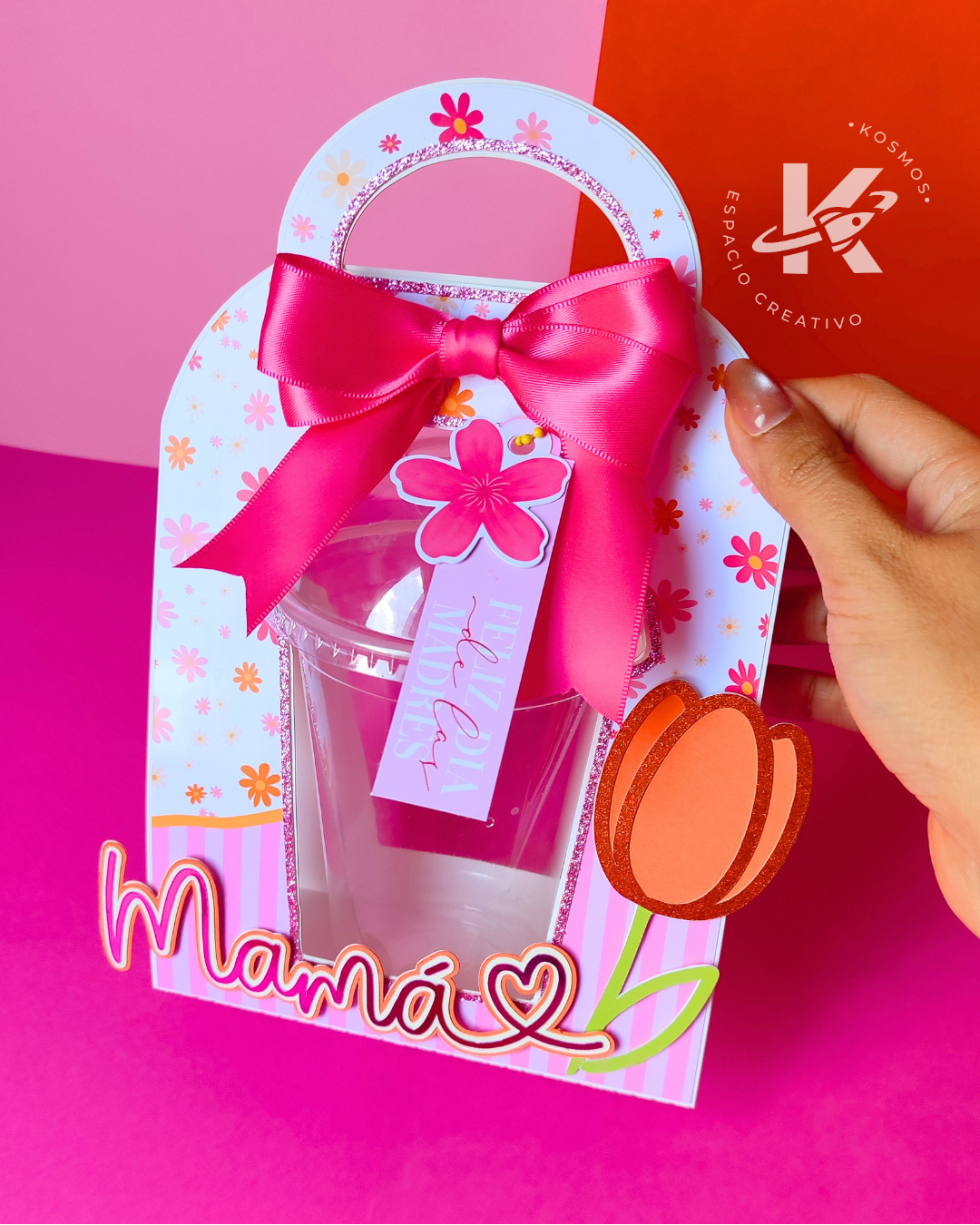 CAJA PORTA VASO DOMO - MADRES MARAVILLOSAS