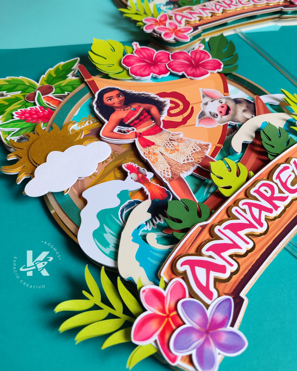 CAKE TOPPER MOANA (FORMATO STUDIO)