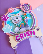CAKE TOPPER PAW PATROL (FORMATO STUDIO)