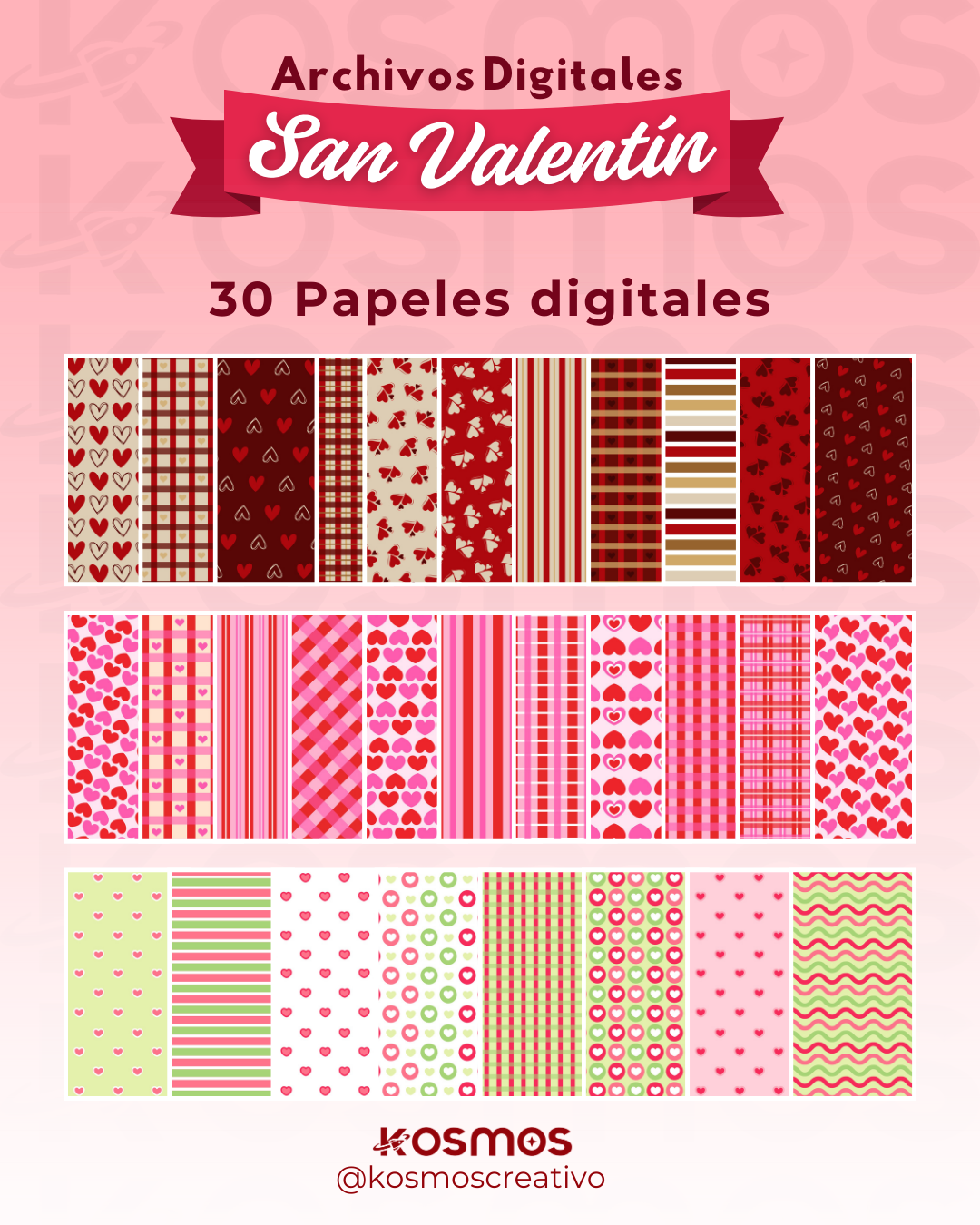 COLECCIÓN CAKE TOPPER SAN VALENTÍN